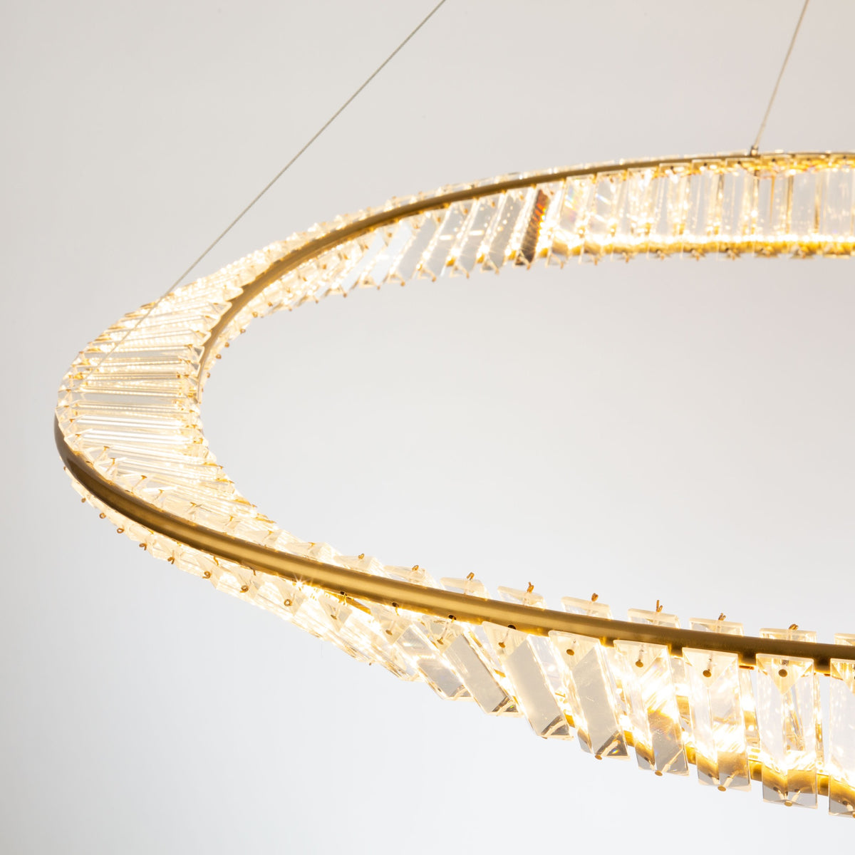 Stella 60W LED Pendant Brushed Brass
