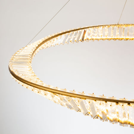 Stella 60W LED Pendant Brushed Brass