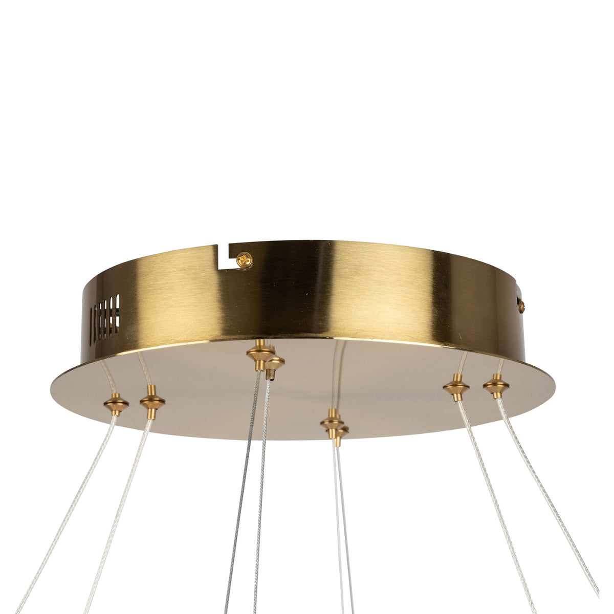 Stella 65W LED Chandelier Brushed Brass