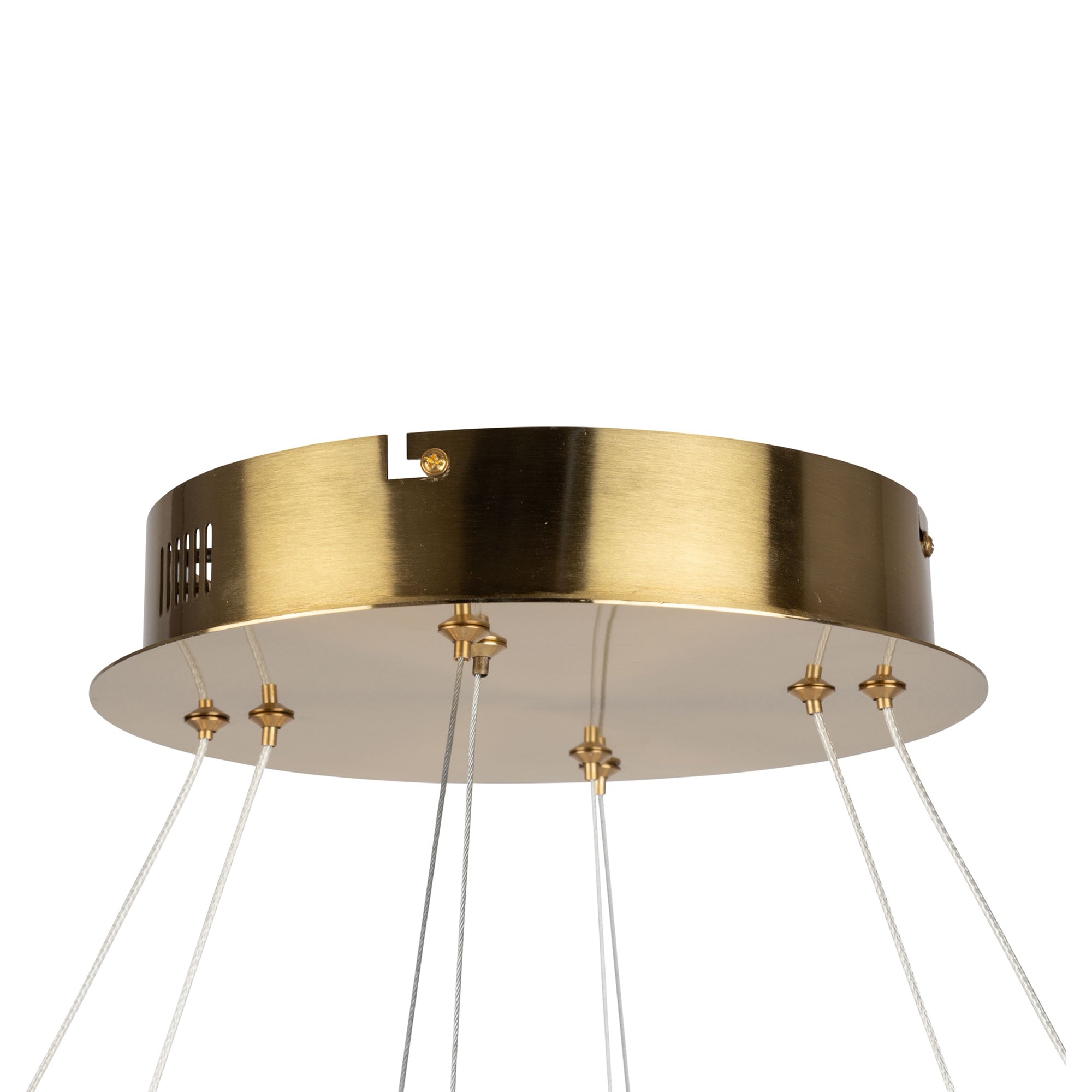 Stella 65W LED Chandelier Brushed Brass