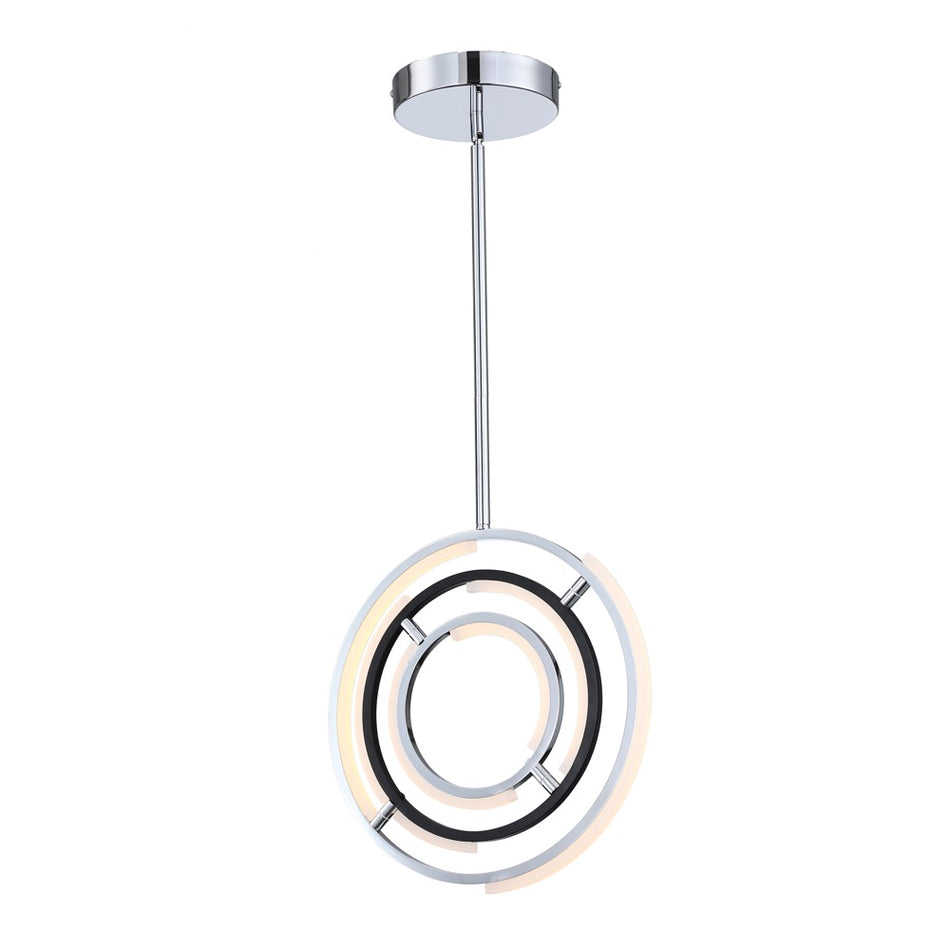 Trilogy Collection Integrated LED 17 in. Pendant