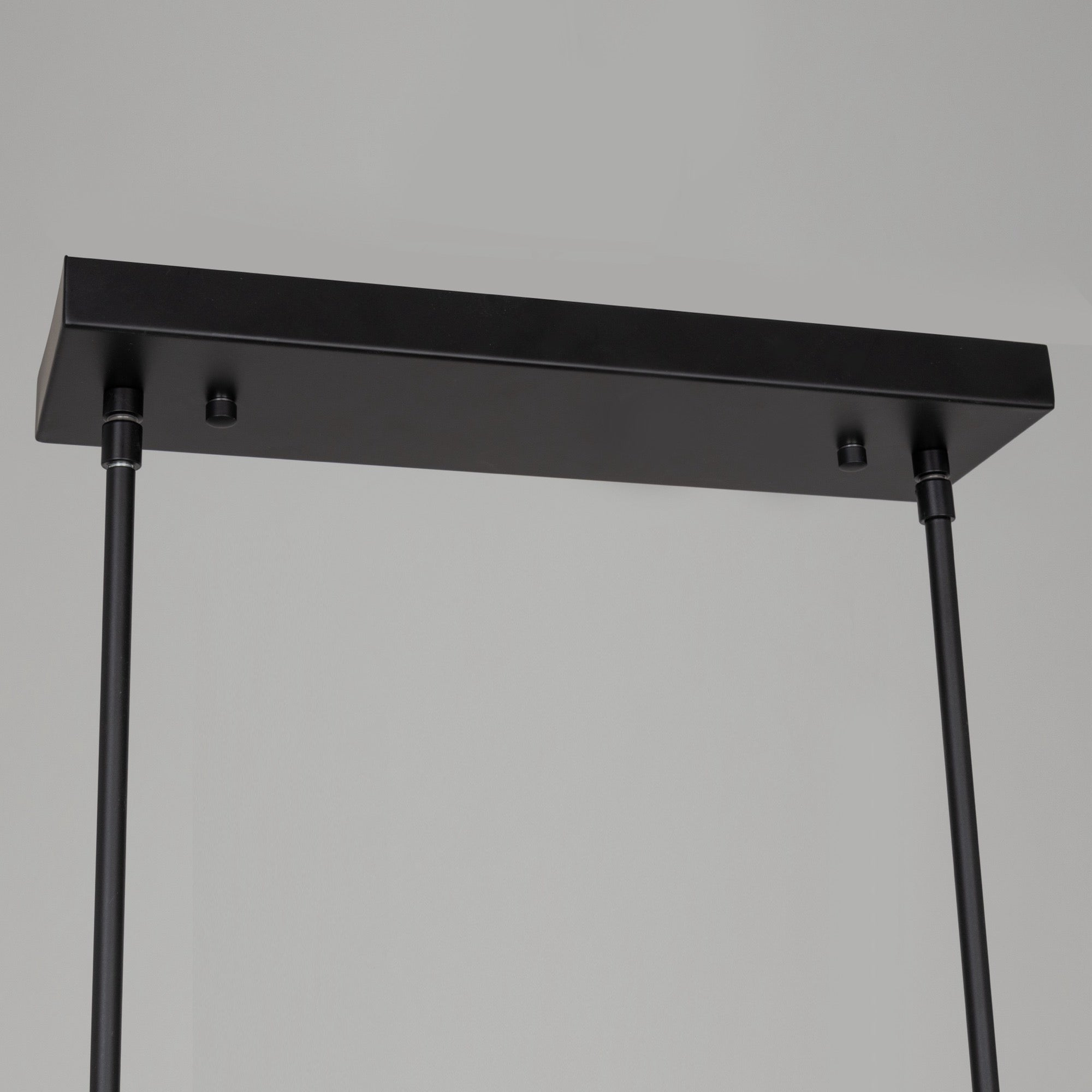 Cascata Collection Island Light Black and Brushed Brass