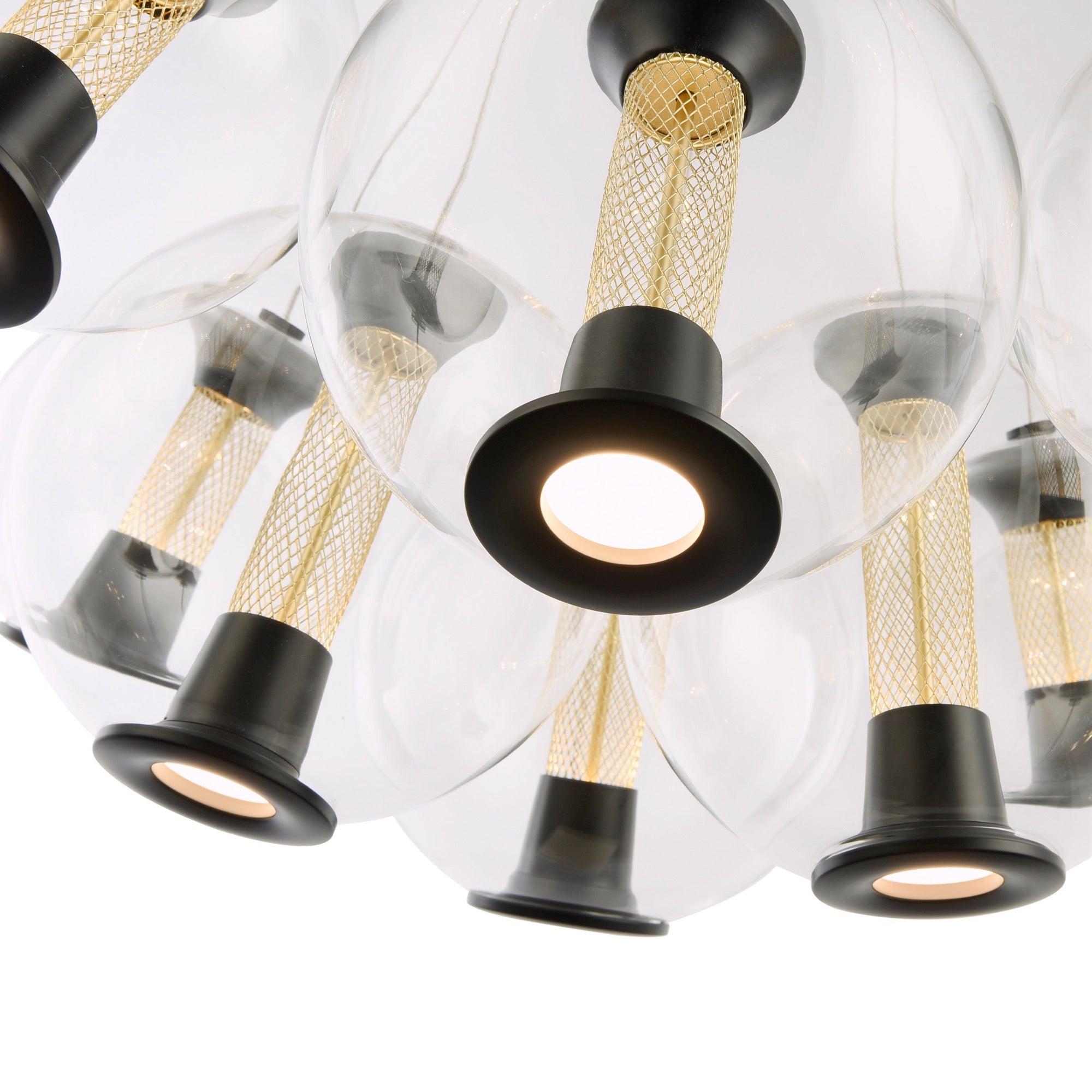 Arlo Collection 8-Light Chandelier Black