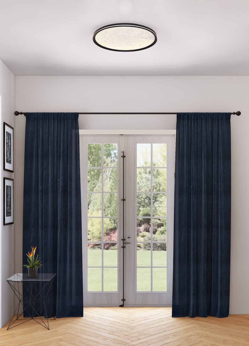 Luna Integrated LED Flush Mount 12"