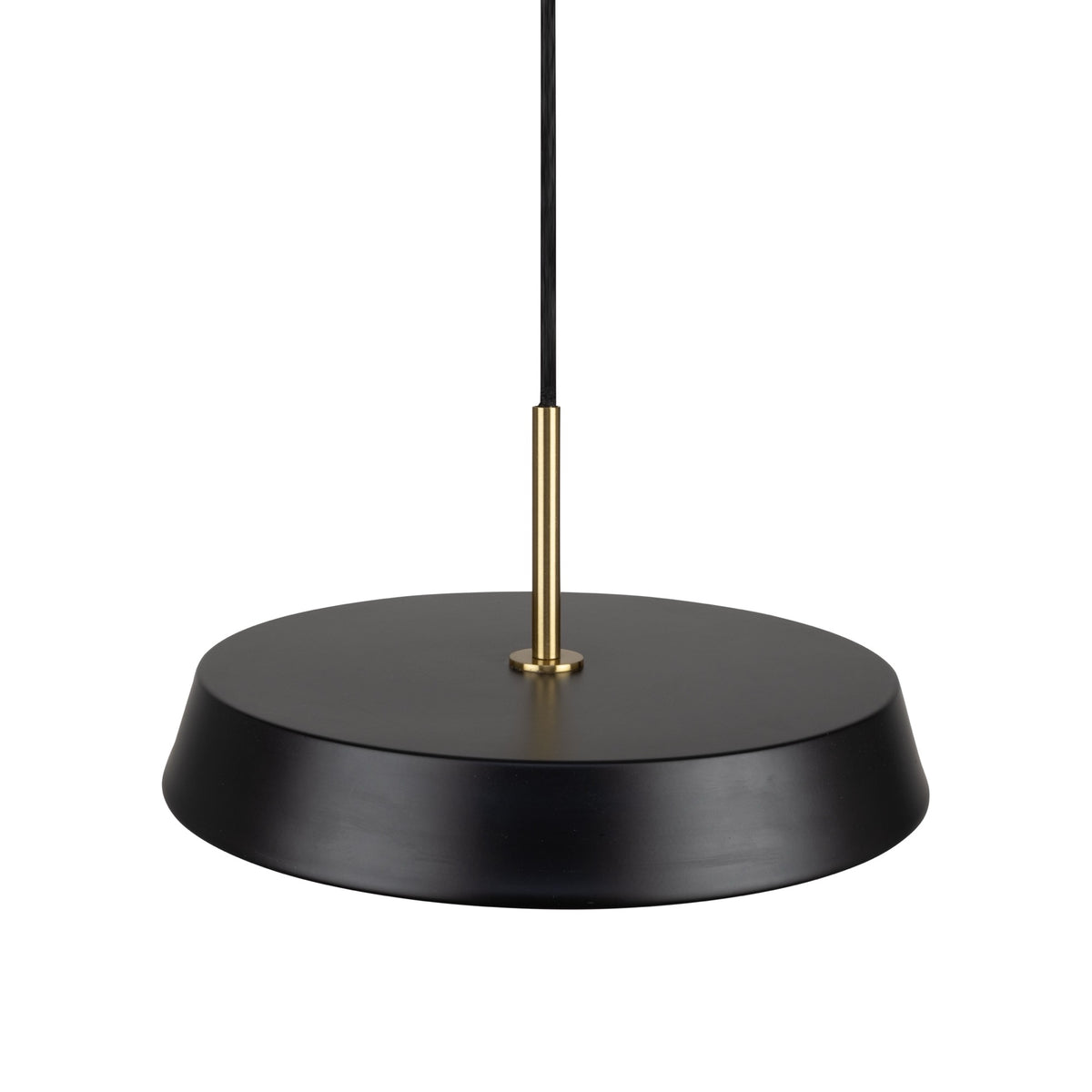 Lexi Collection 1-Light 16" Pendant Black