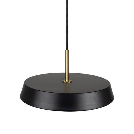 Lexi Collection 1-Light 16" Pendant Black