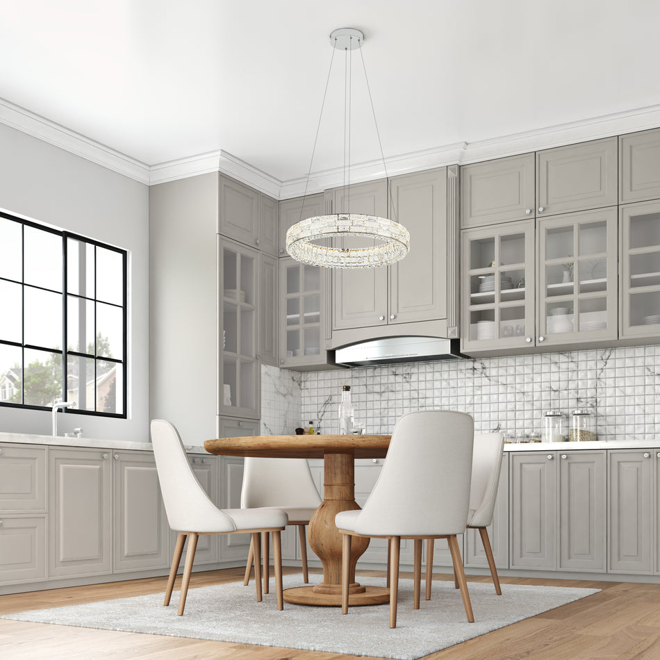 Elegance Integrated LED Chandelier 24"
