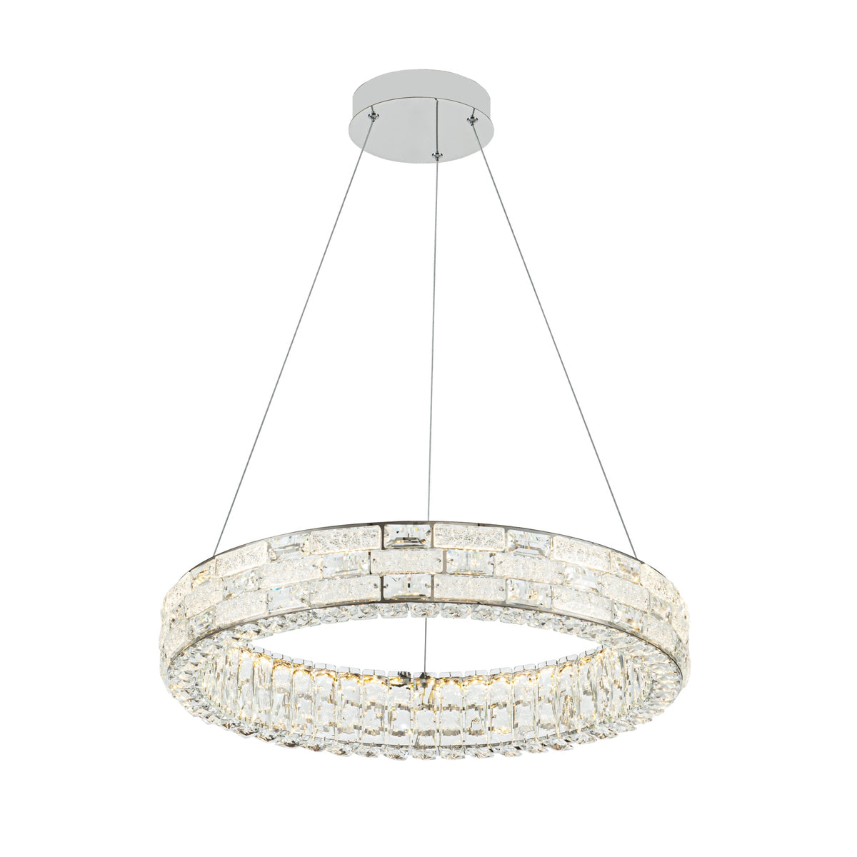 Elegance Integrated LED Chandelier 24"