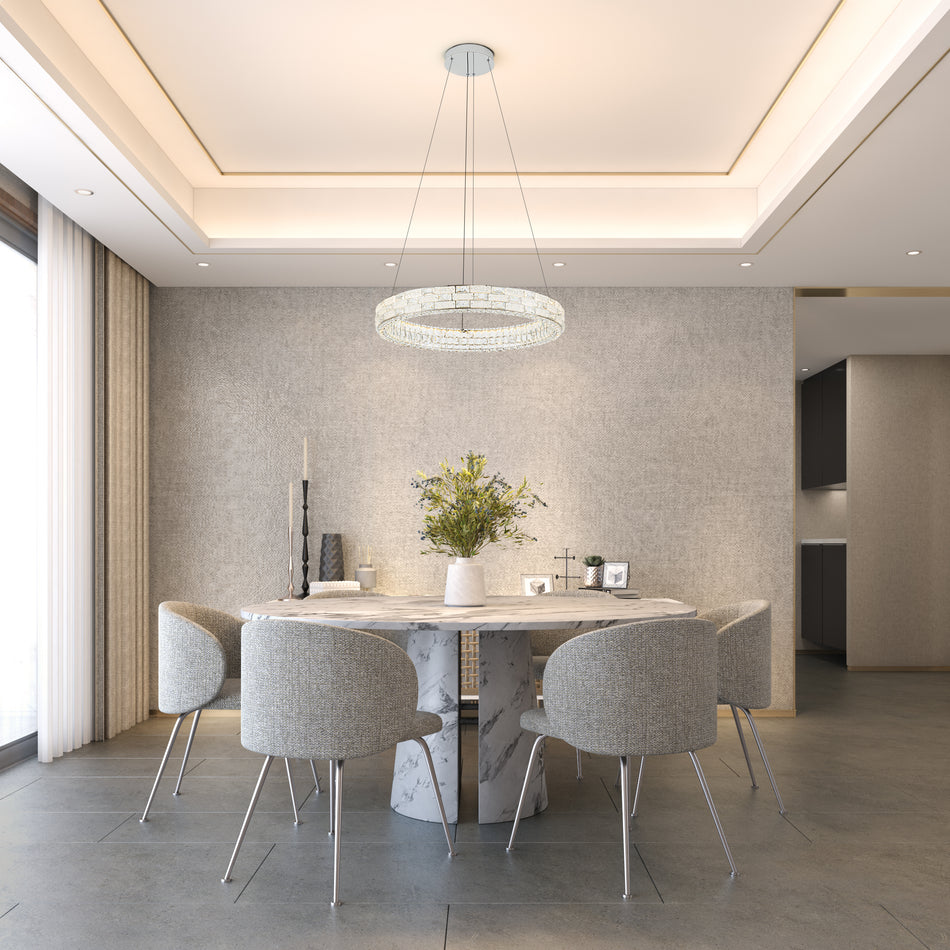 Elegance Integrated LED Chandelier 30"