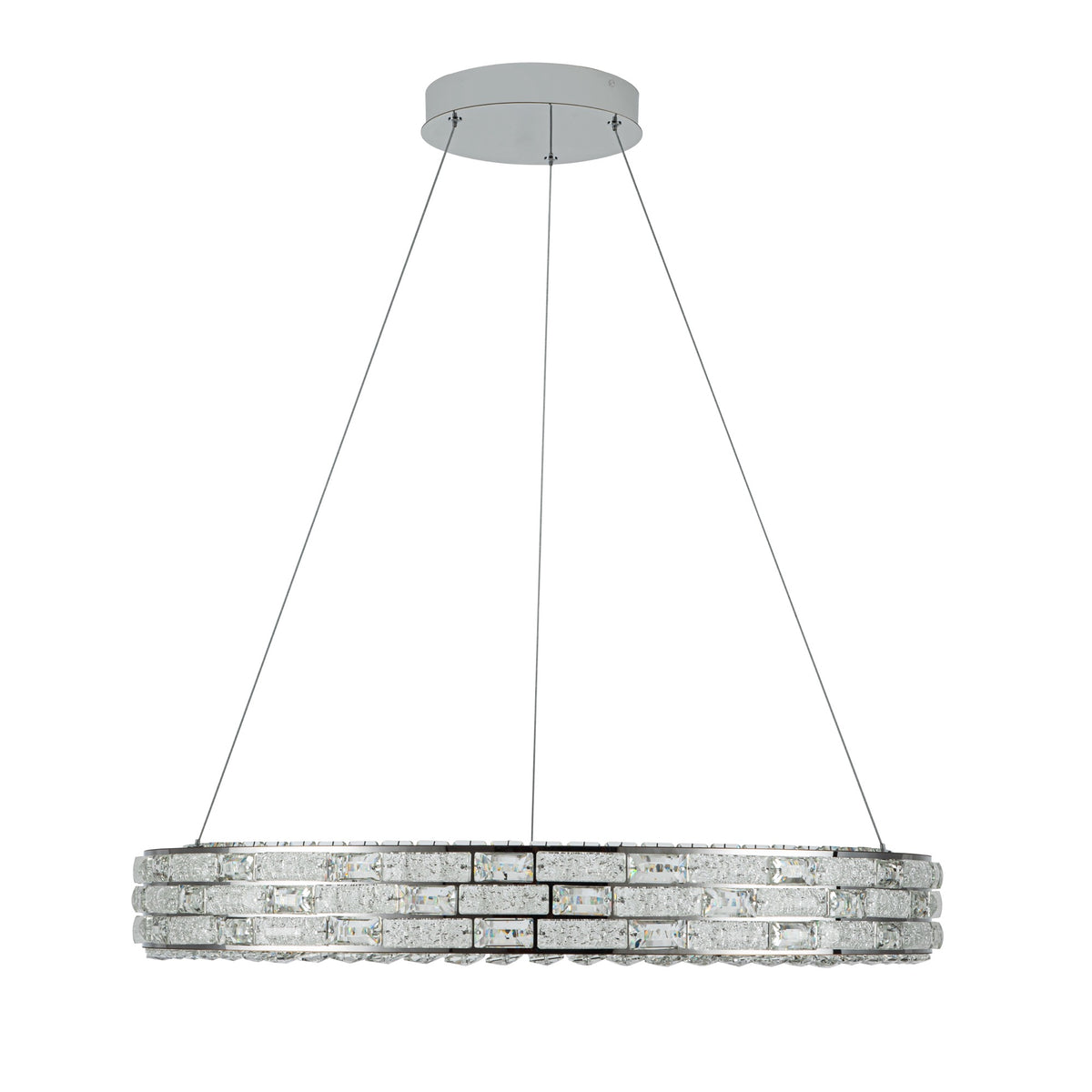 Elegance Integrated LED Chandelier 30"