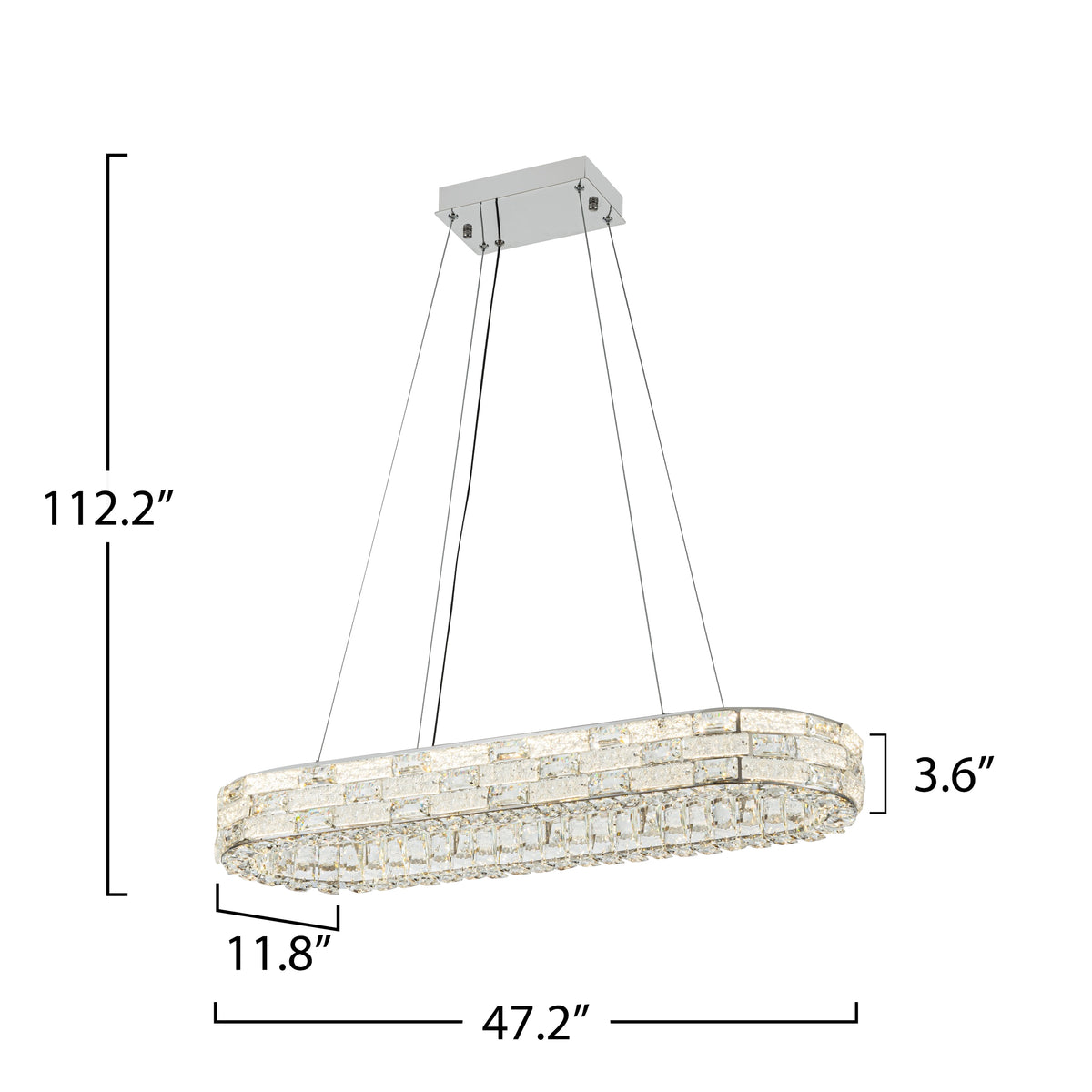Elegance Integrated LED Island Light