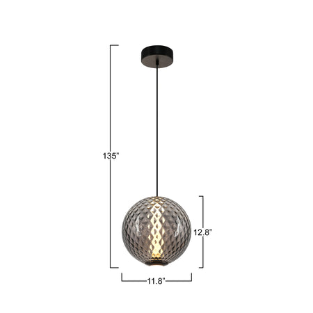 Celeste Integrated LED Pendant 12"