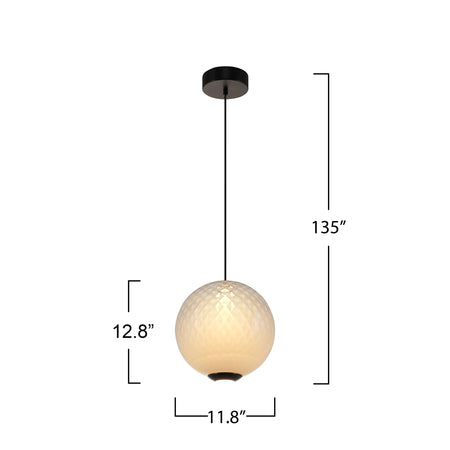 Celeste Integrated LED Pendant 12"