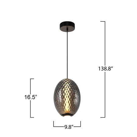Celeste Integrated LED Pendant 10"