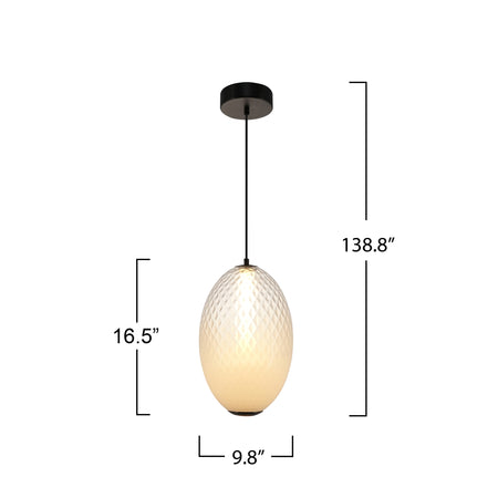 Celeste Integrated LED Pendant 10"