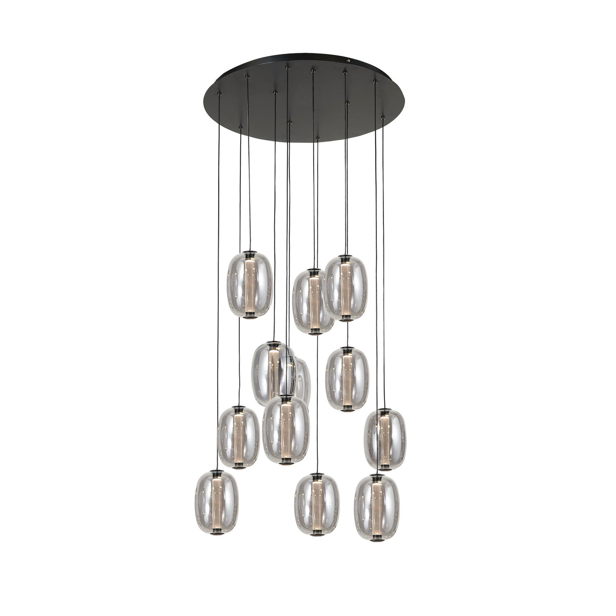 Vega Integrated LED 12 Light Chandelier
