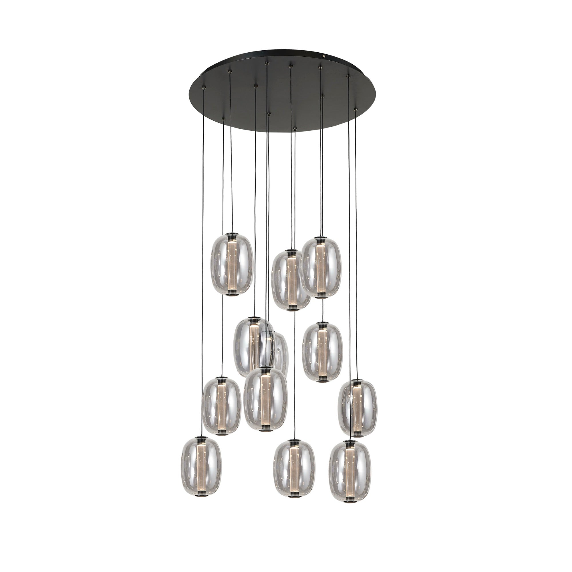Vega Integrated LED 12 Light Chandelier