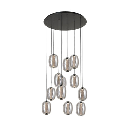 Vega Integrated LED 12 Light Chandelier
