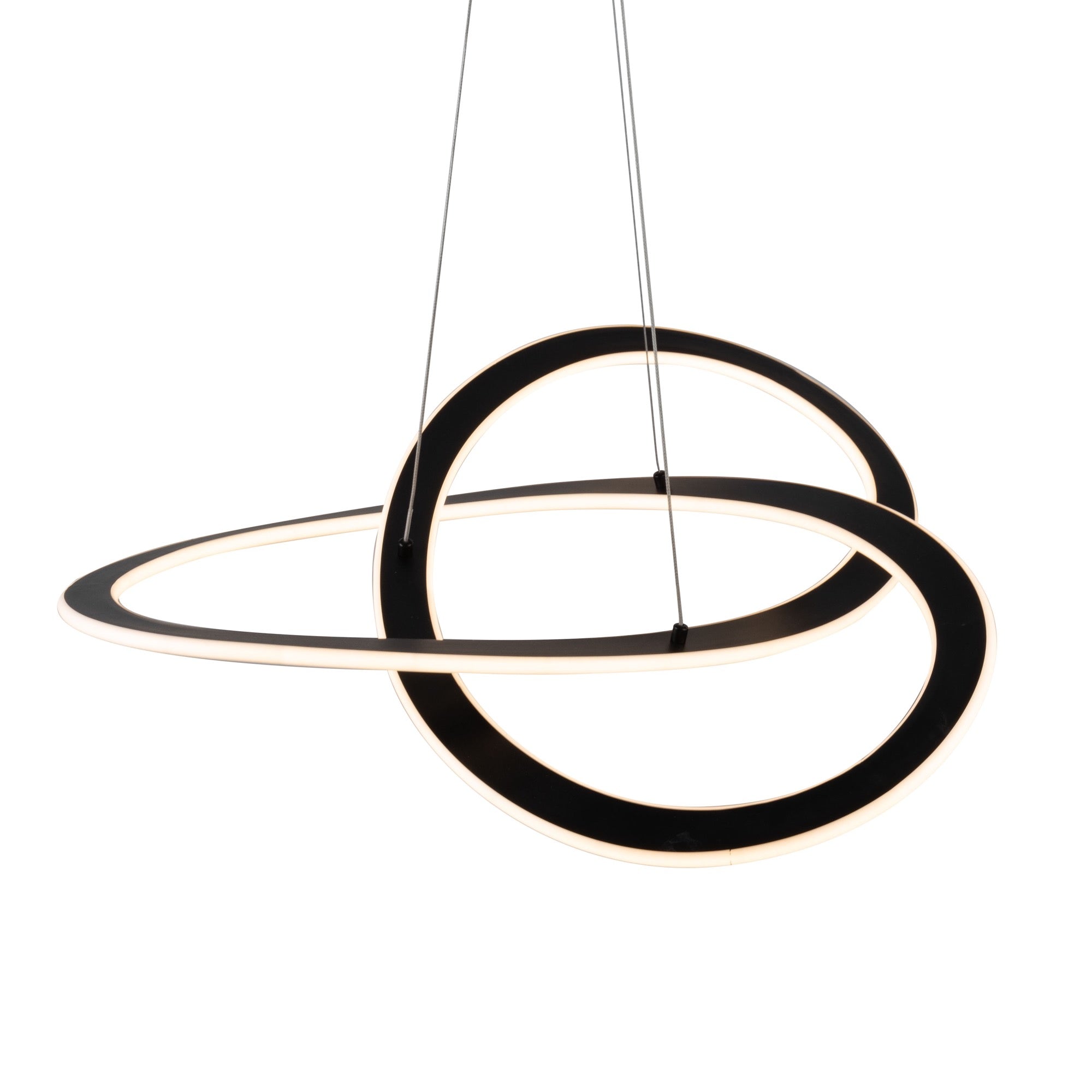 Wave Collection Integrated LED Chandelier