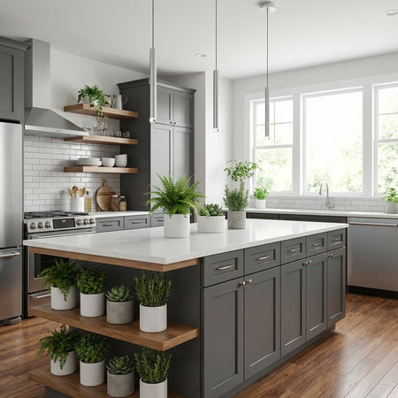 Galiano LED tubular shape pendant with lens at the bottom in Black by Artcraft