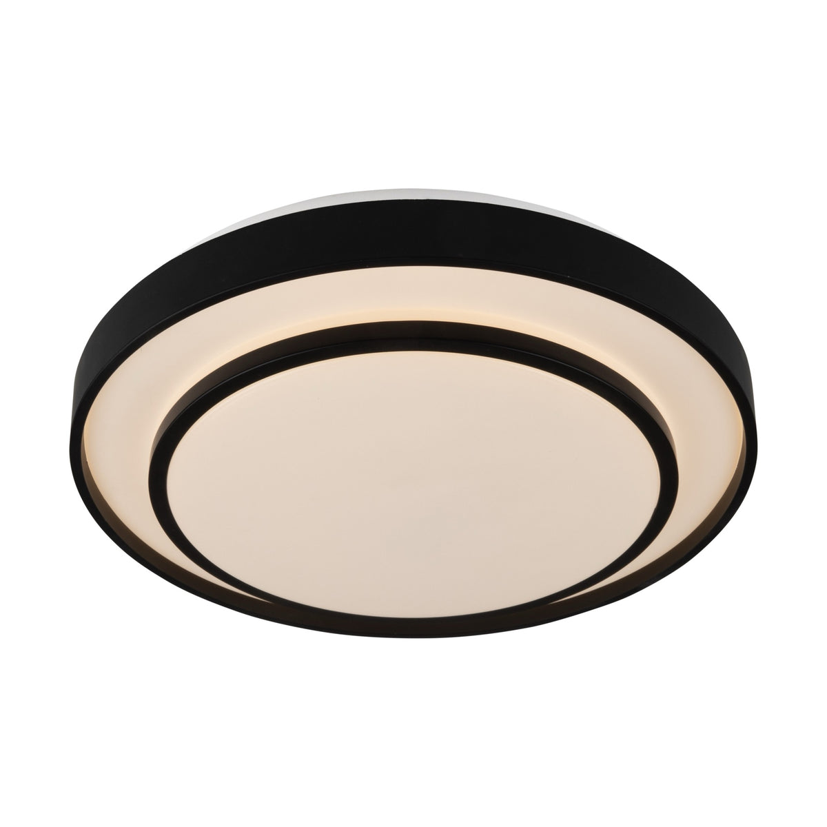 Aziza Collection 1-Light 15" Flush Mount Black