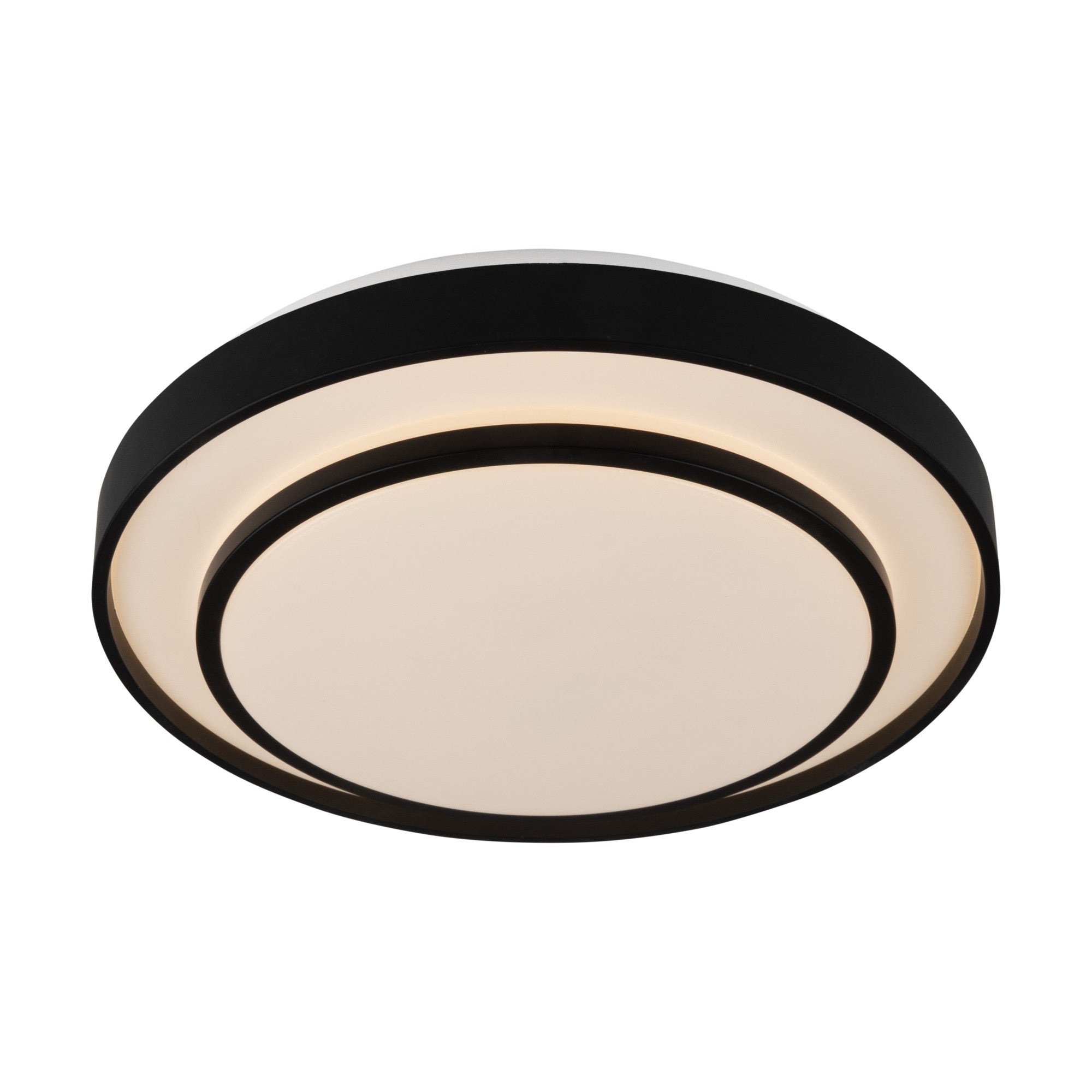 Aziza Collection 1-Light 15" Flush Mount Black