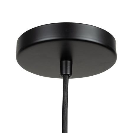 Camila Collection 1-Light Pendant Black