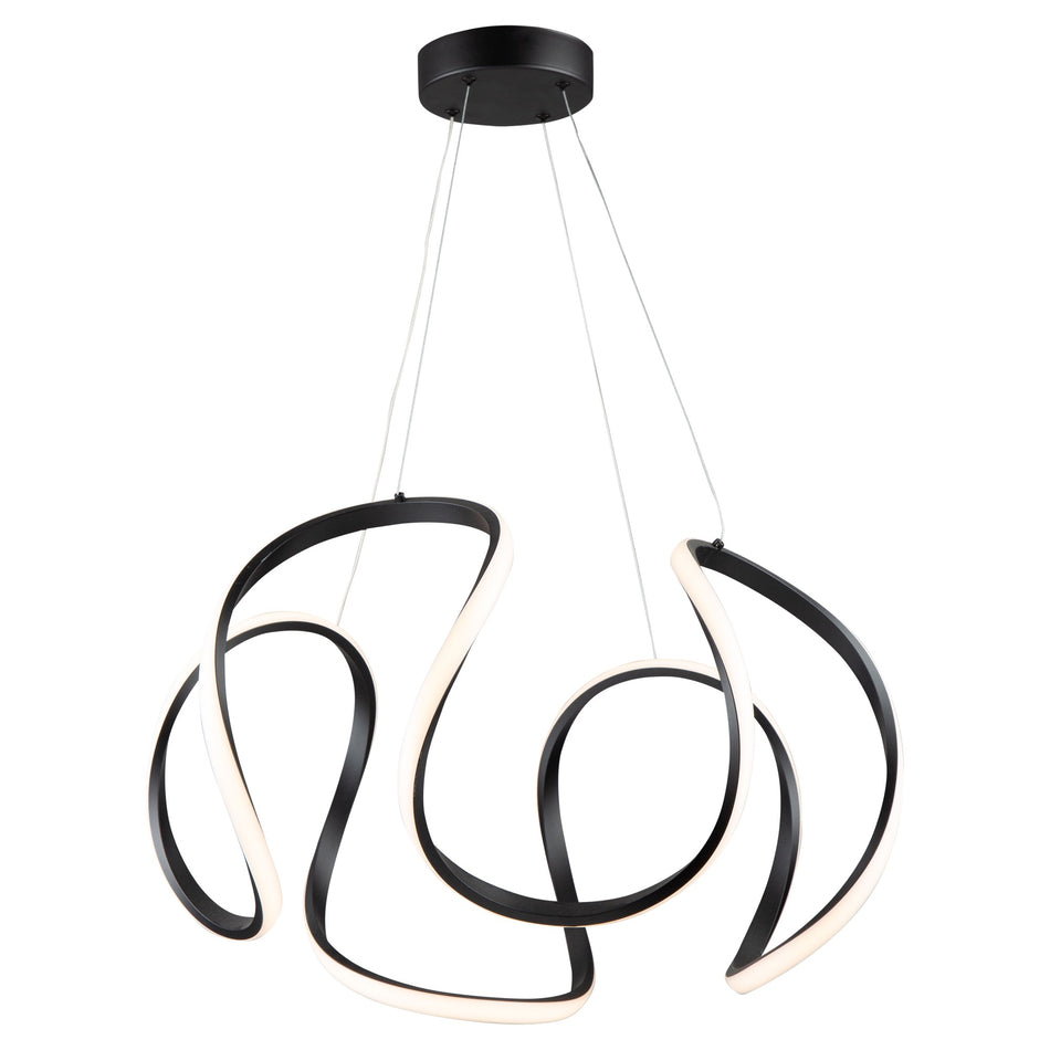 Mira 40W LED Pendant Black