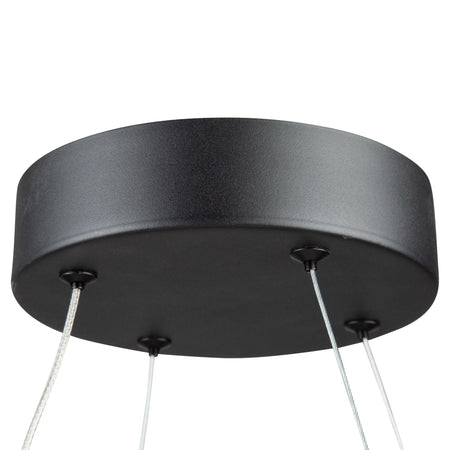 Mira 40W LED Pendant Black