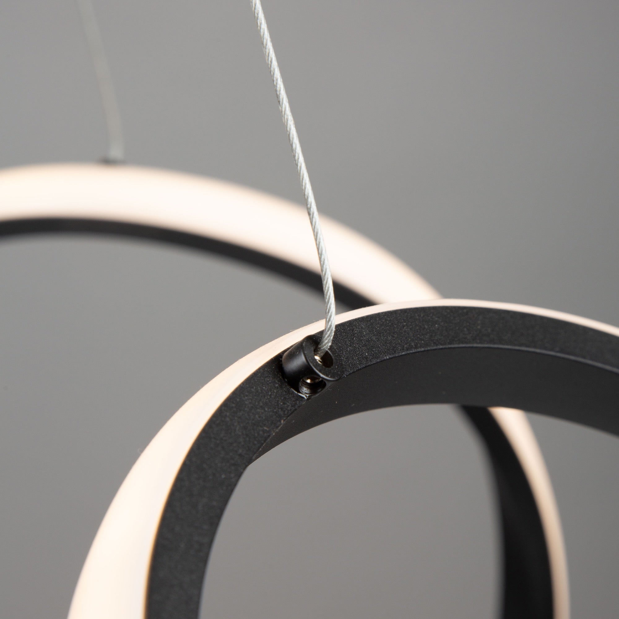 Mira 40W LED Pendant Black
