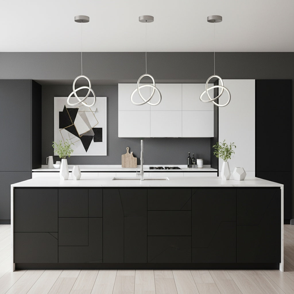 Orion 15W LED Pendant Grey by Artcraft