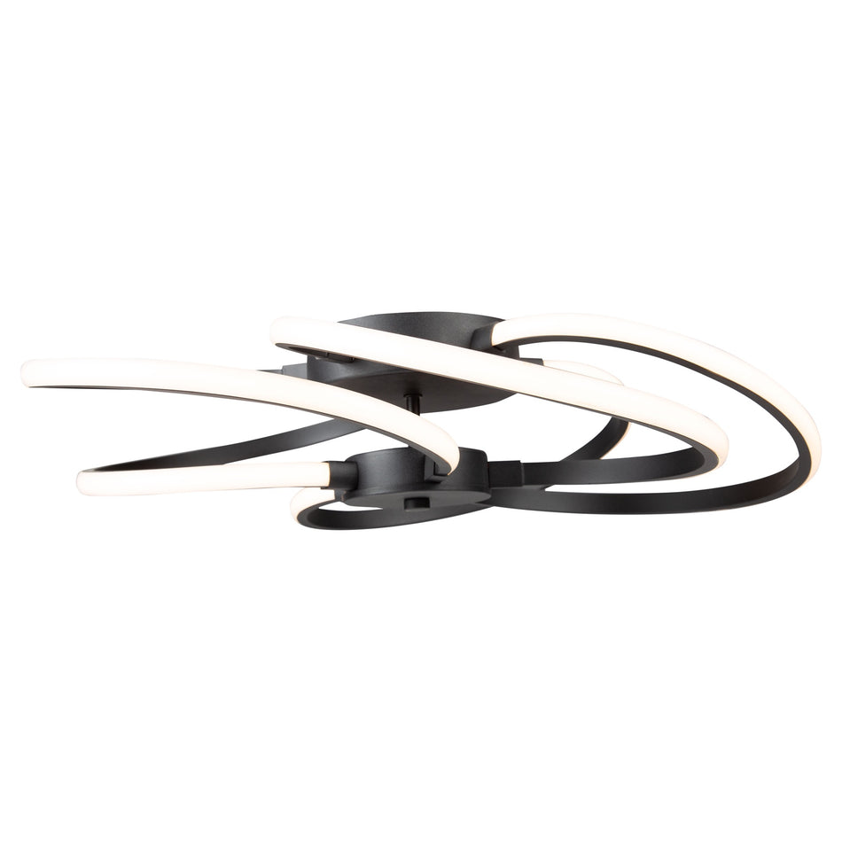 Equinox 30W LED Flush Mount Black