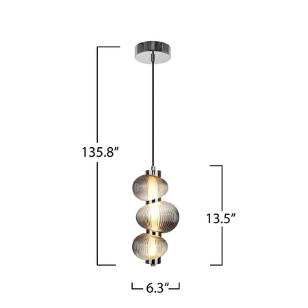 Ariel Integrated LED Pendant 13.5"