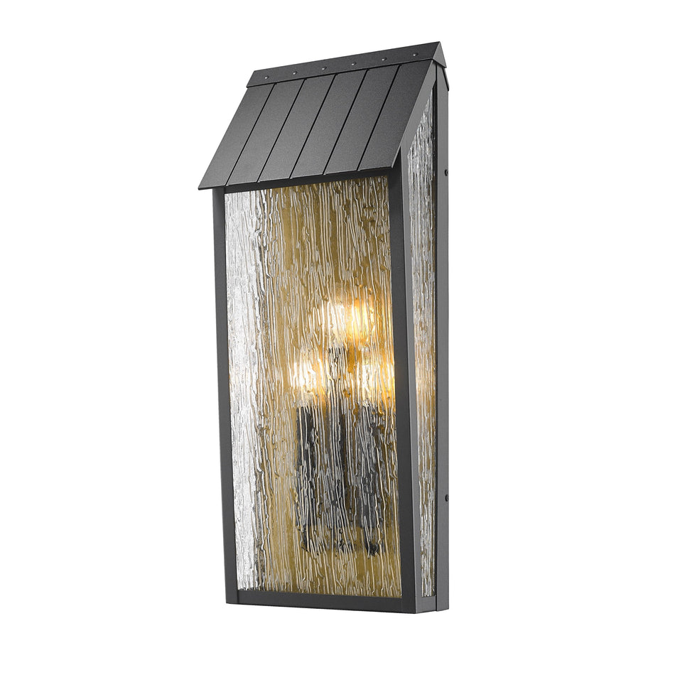 Point 2 Light 13.5" Outdoor Wall Sconce