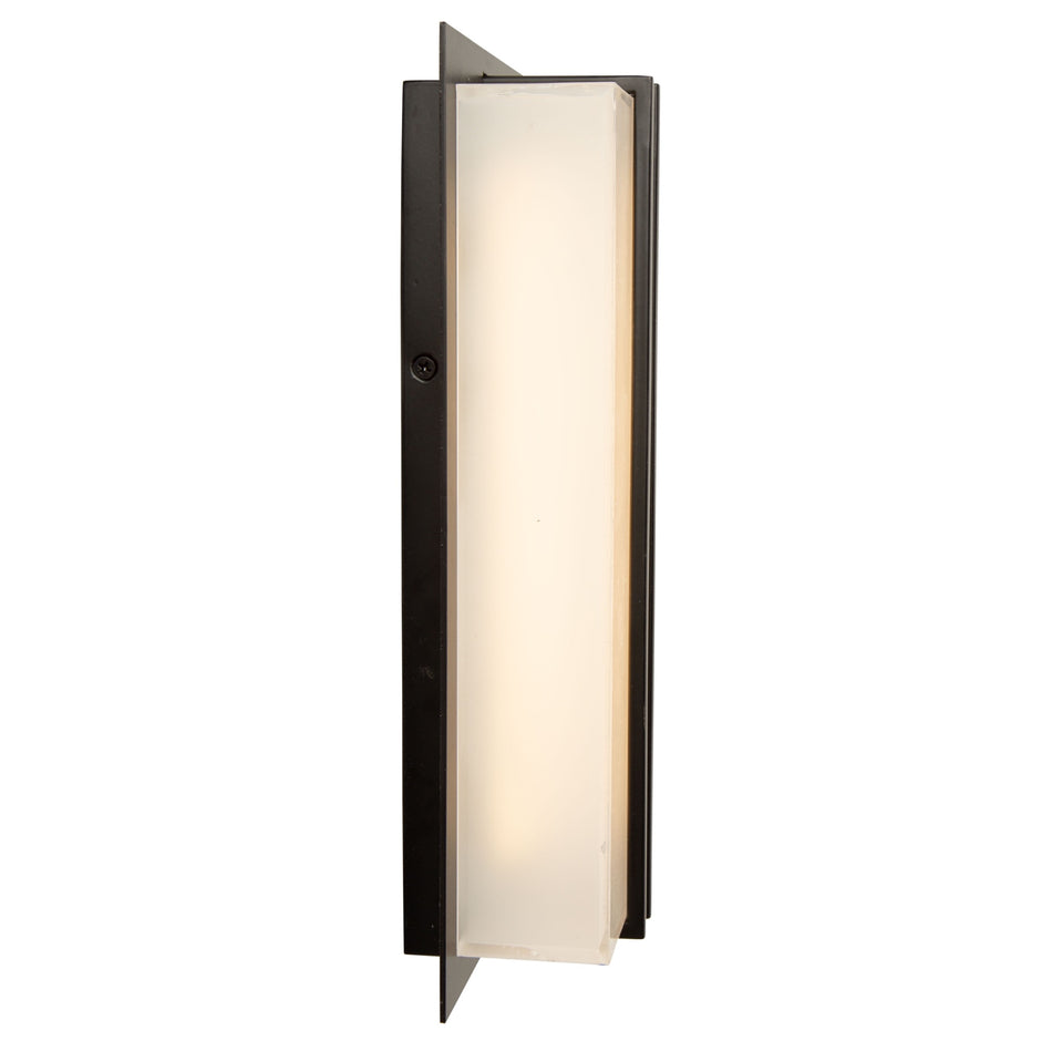 Sausalito 15W LED Outdoor Wall Light Black