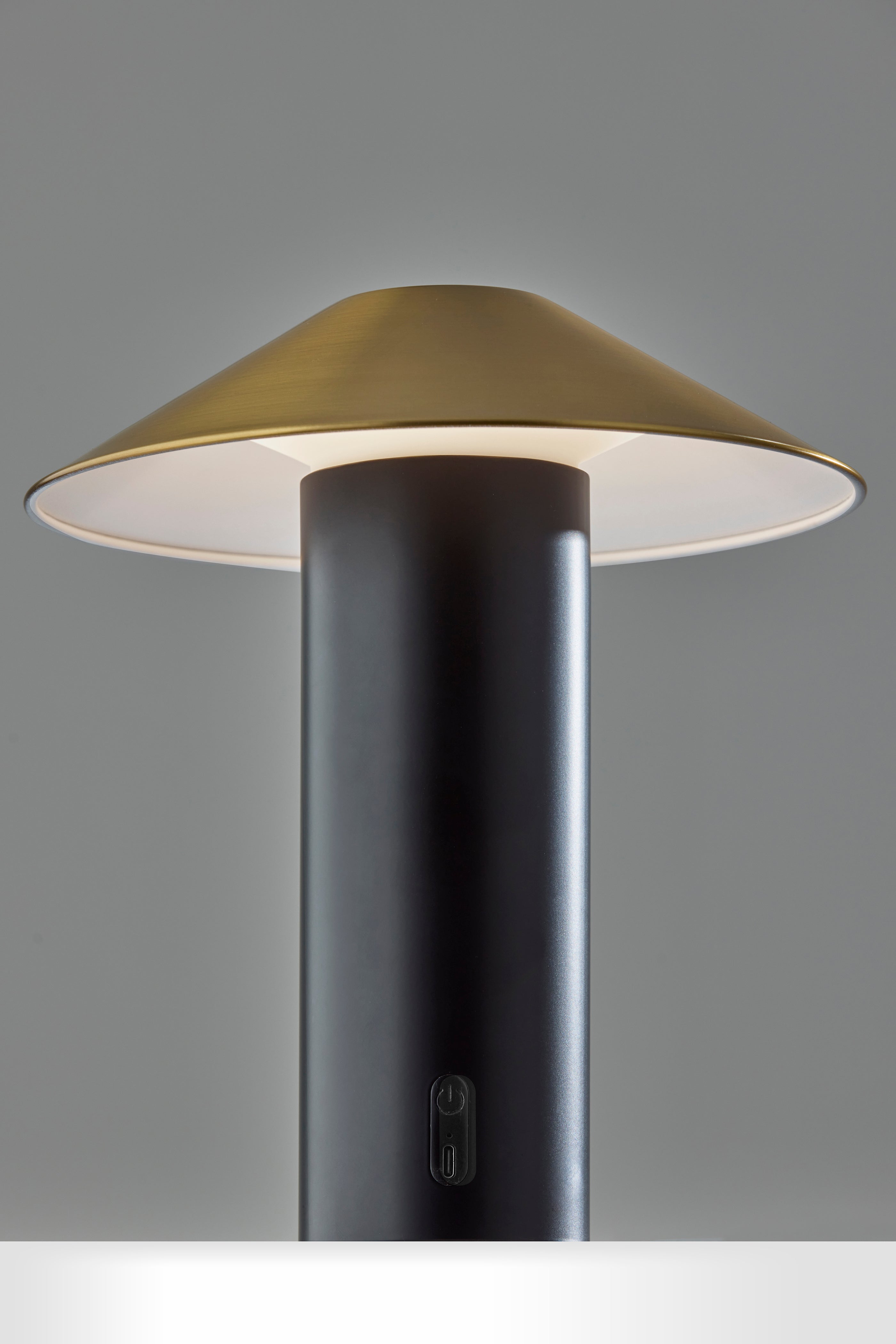 Pina LED Cordless Table Lamp- Black