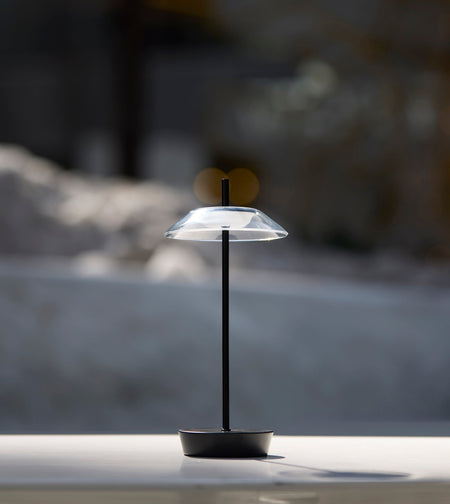 Ako LED Cordless Table Lamp- Black
