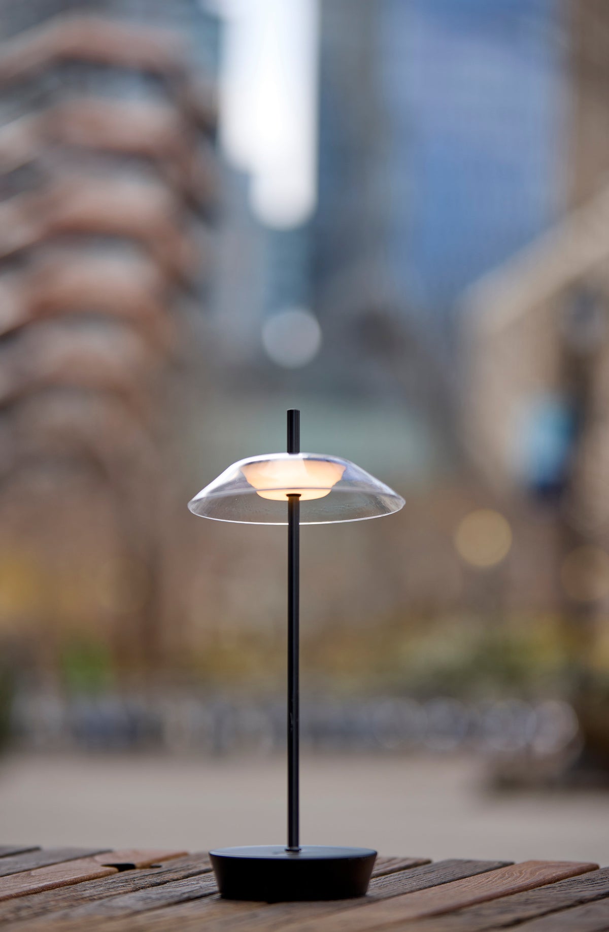 Ako LED Cordless Table Lamp- Black