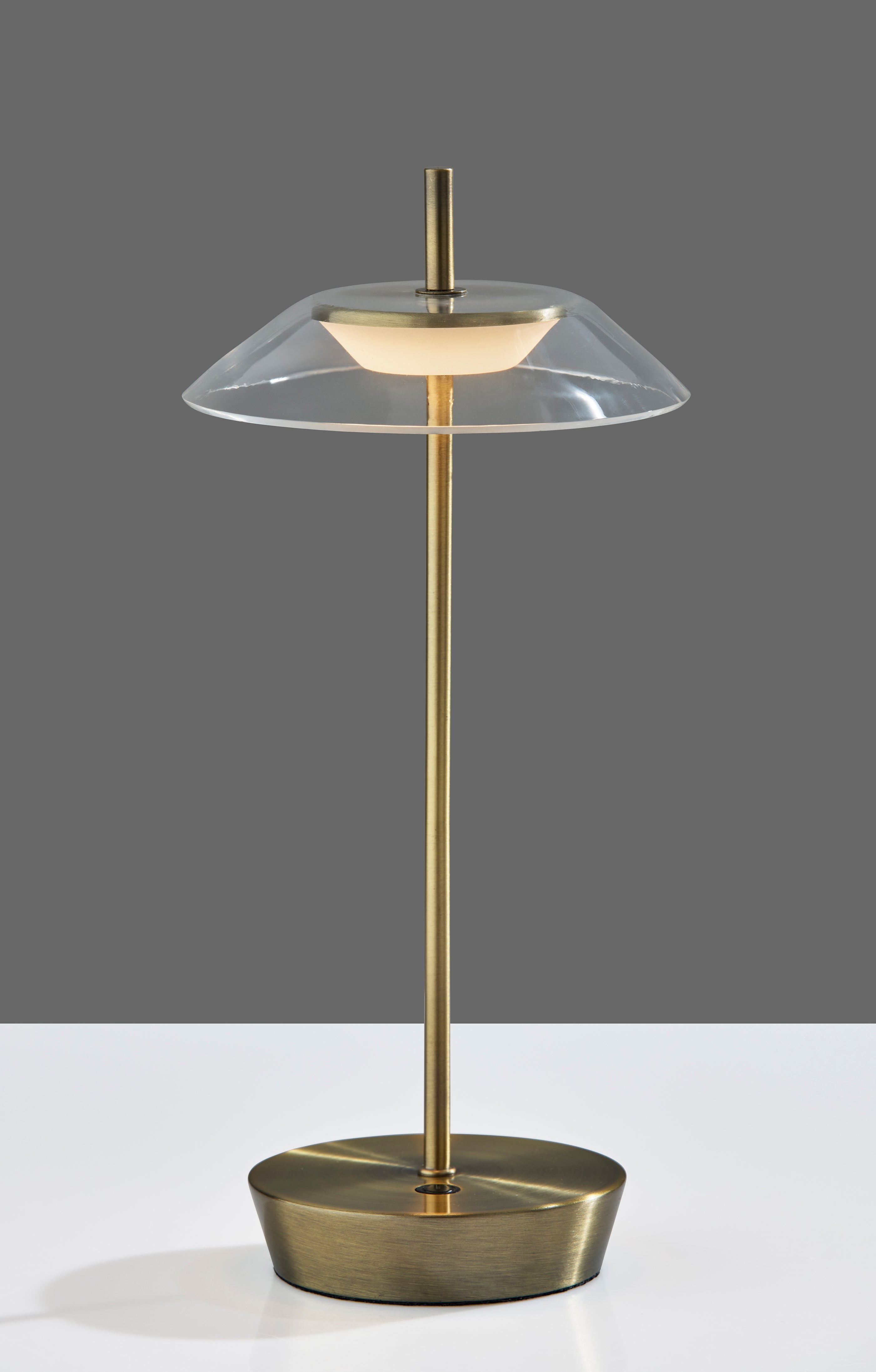Ako LED Cordless Table Lamp- Antique Brass