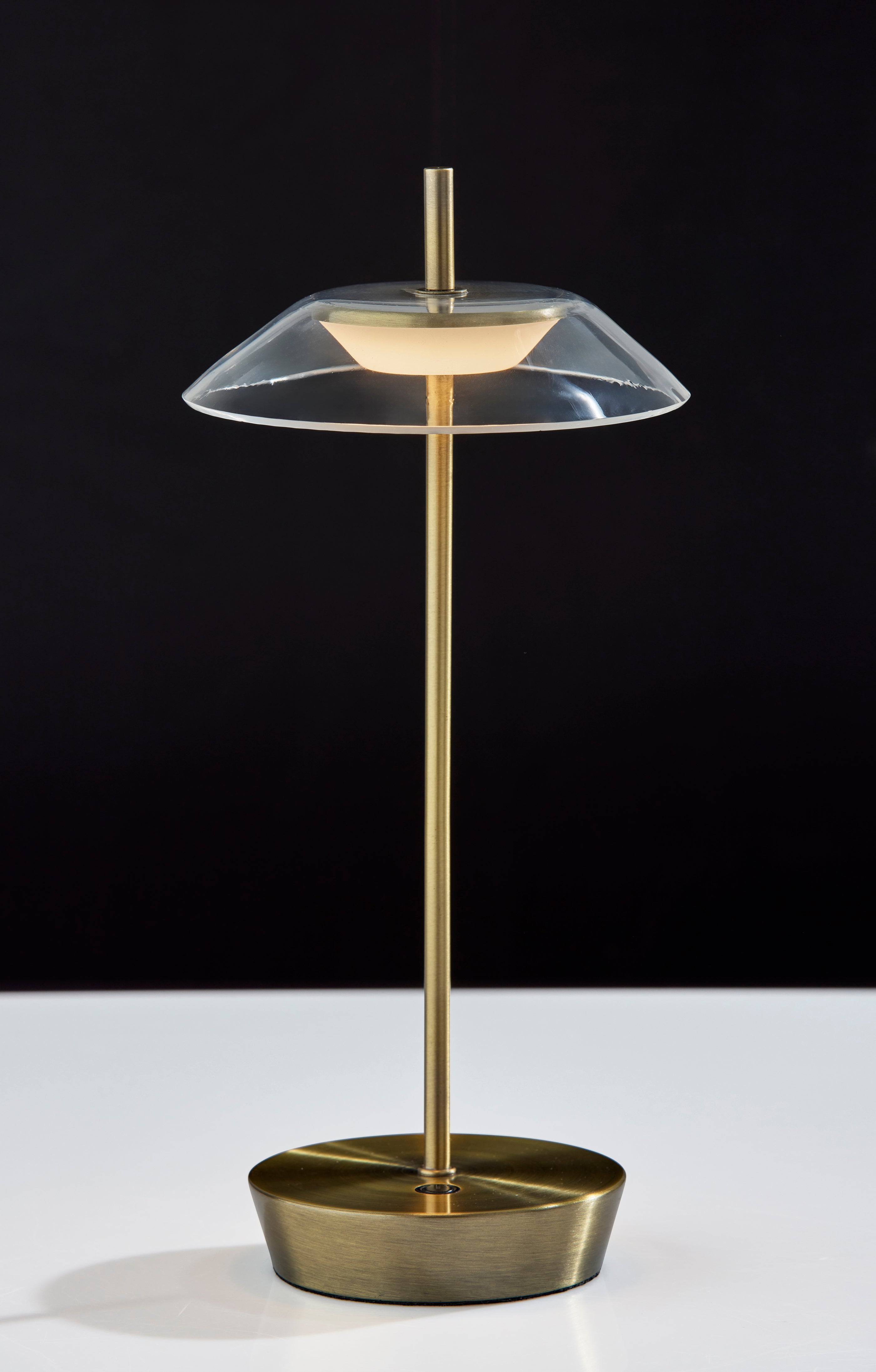 Ako LED Cordless Table Lamp- Antique Brass