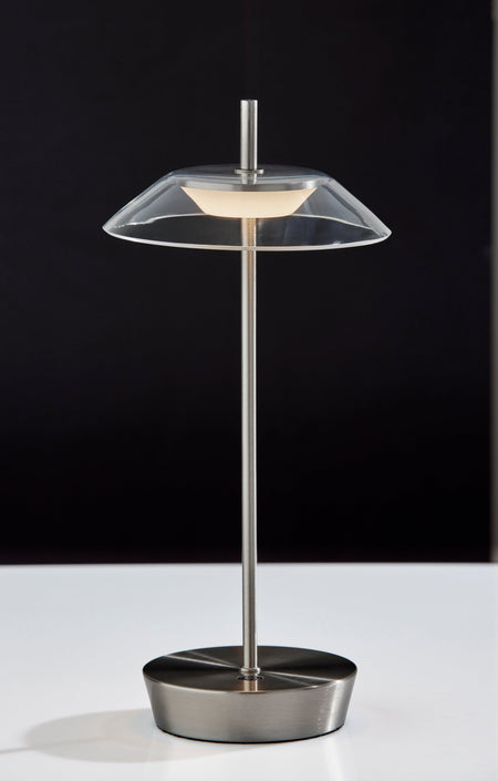 Ako LED Cordless Table Lamp- Steel