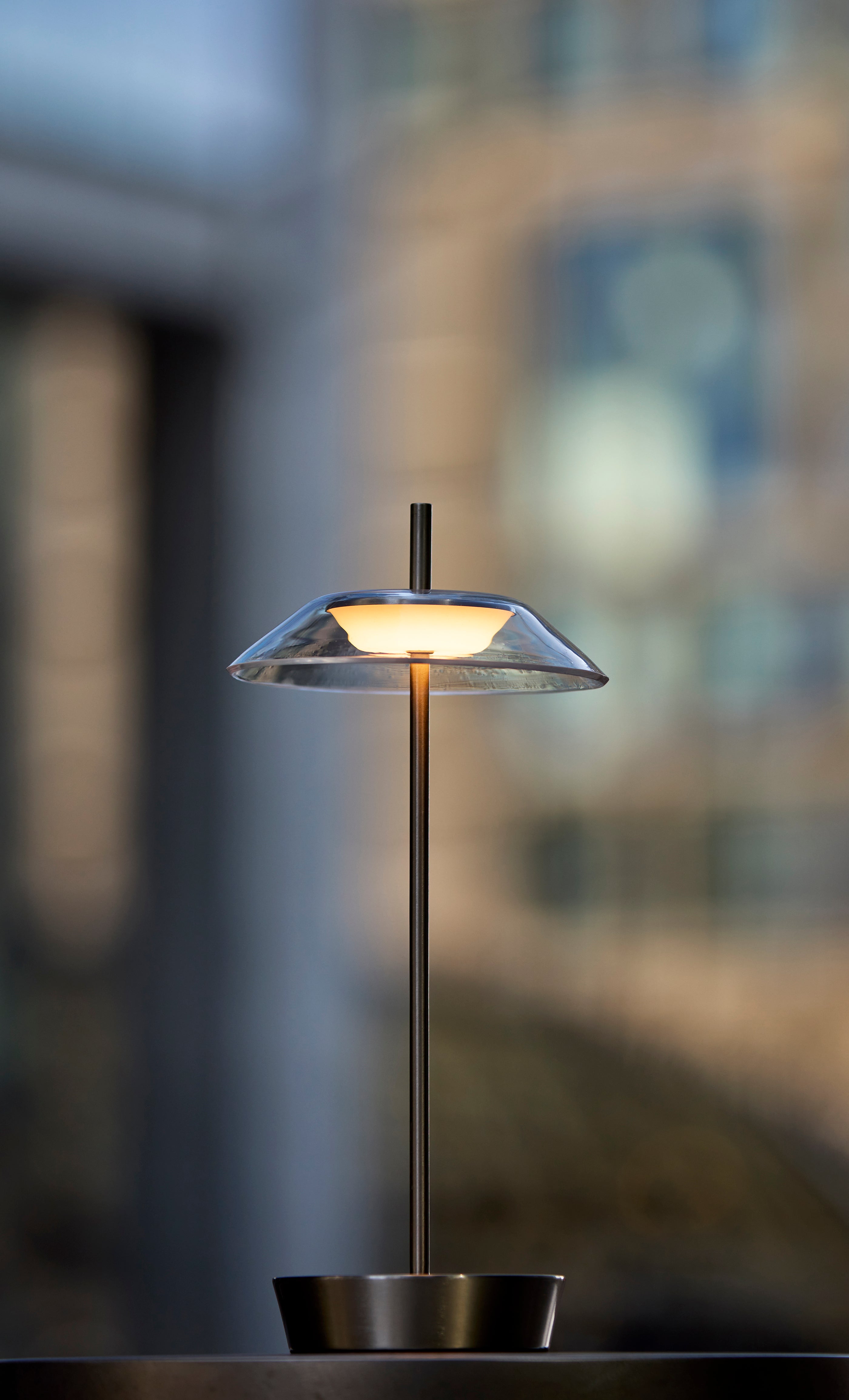 Ako LED Cordless Table Lamp- Steel