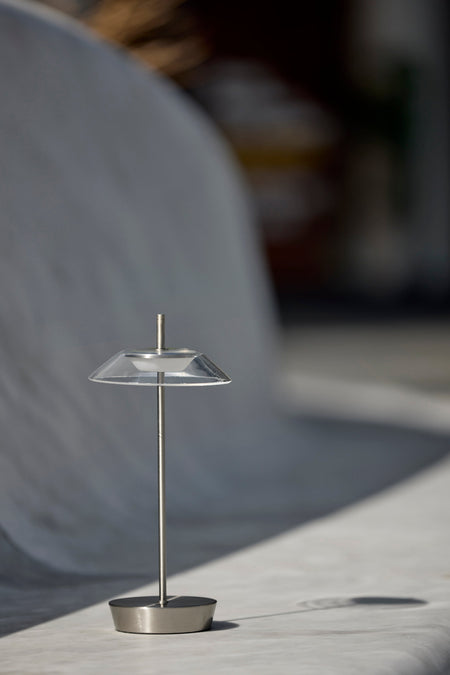 Ako LED Cordless Table Lamp- Steel