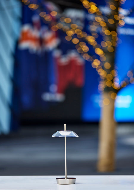 Ako LED Cordless Table Lamp- Steel