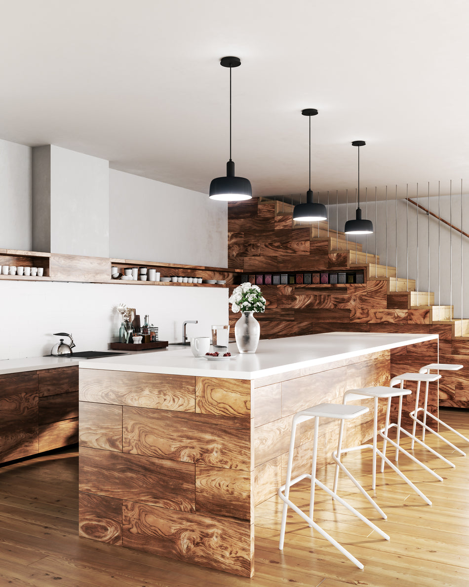 Adriano 10-in Matte Black 1 Light Pendant by ALORA MOOD