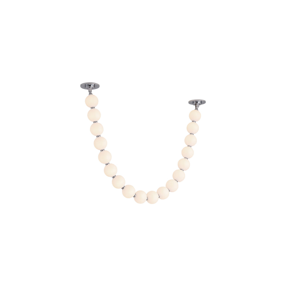 Akoya 5-ft Chrome LED Pendant by ALORA