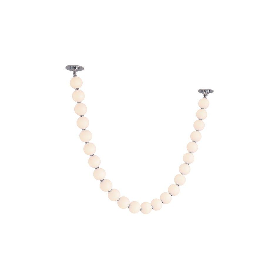 Akoya 7-ft Chrome LED Pendant by ALORA