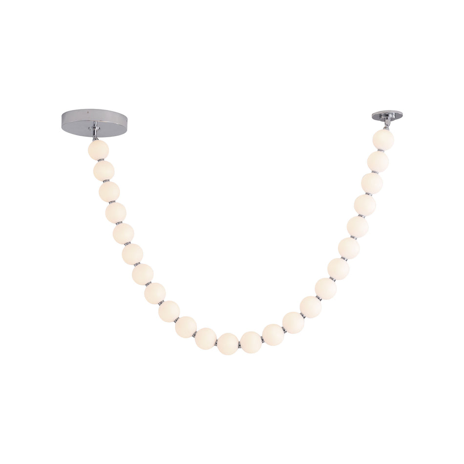 Akoya 7-ft Chrome LED Pendant