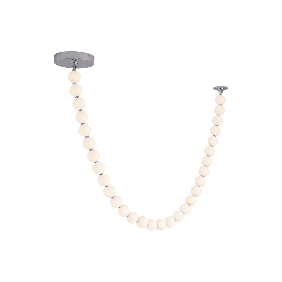 Akoya 8.5-ft Chrome LED Pendant by ALORA