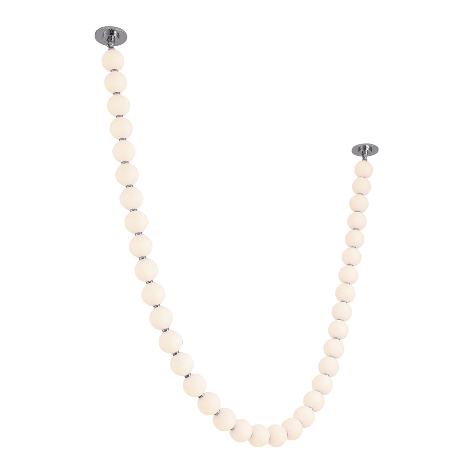 Akoya 10.5-ft Chrome LED Pendant by ALORA